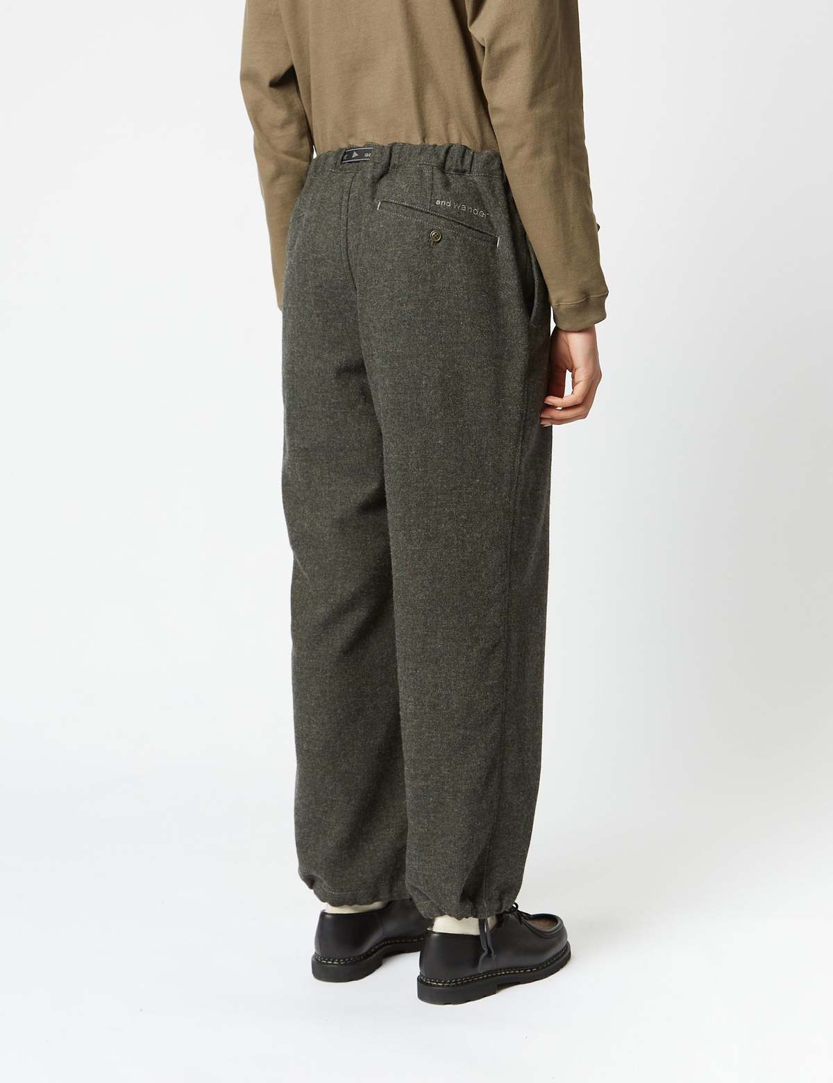新品 emiriawiz Classical tweed tuck pants CROPPED TROUSERS – ZIGGY CHEN