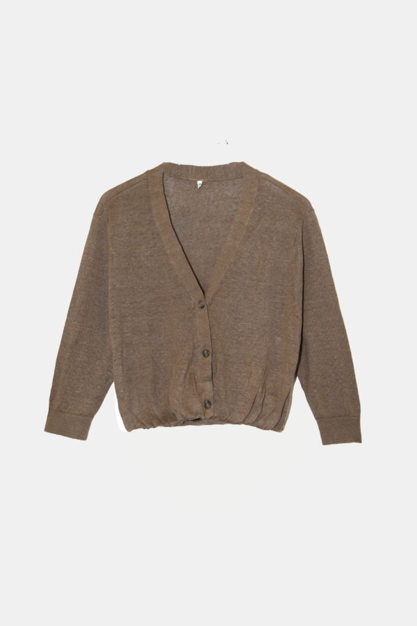 R13 Balloon Cardigan - Olive