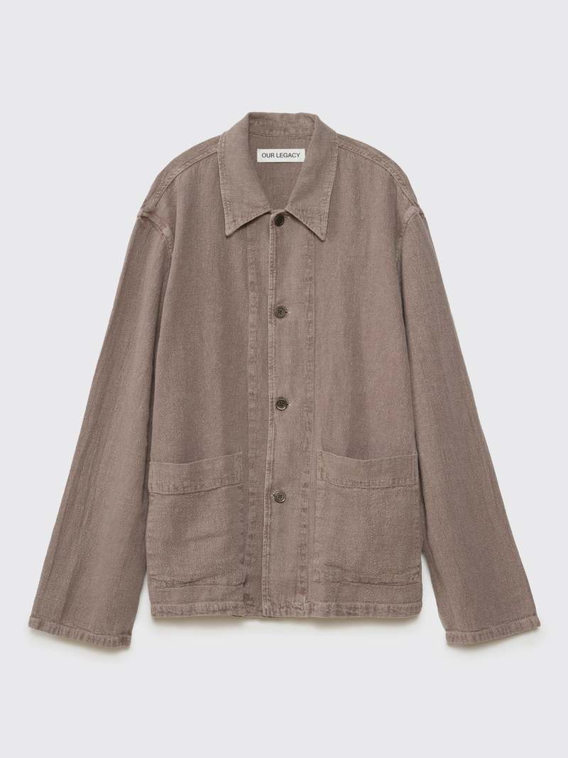 Our Legacy Haven Enzyme Cord Jacket - Brown | Garmentory