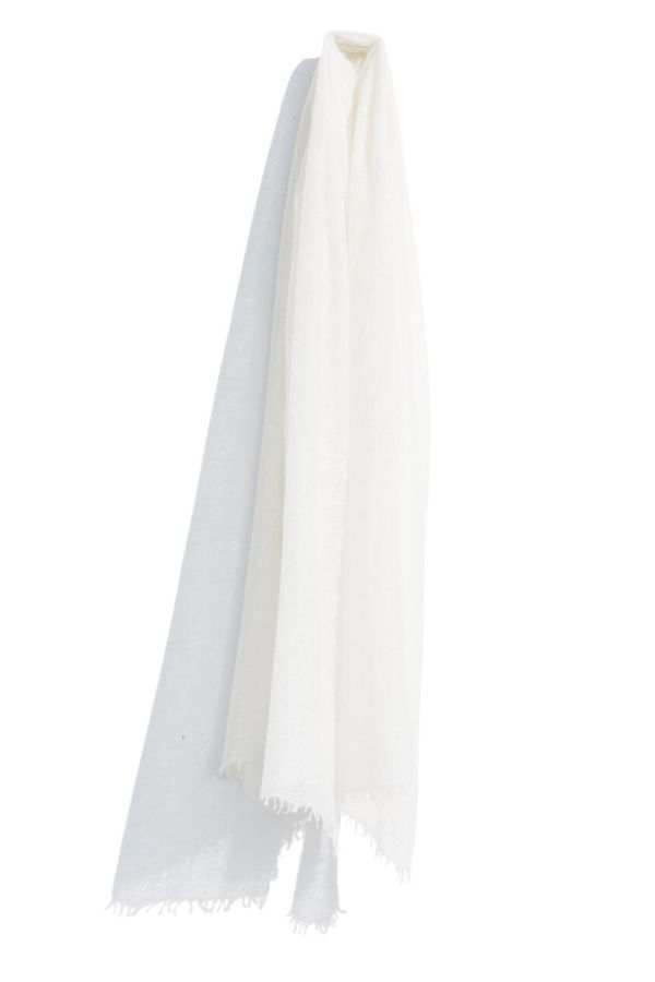 meg cohen Whisper Scarf - Ivory