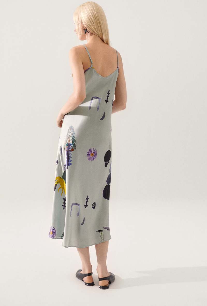 Silk Laundry 90S SLIP DRESS - PROTECTION