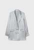 Silk Laundry RELAXED BLAZER - ALABASTER - Thumbnail 6