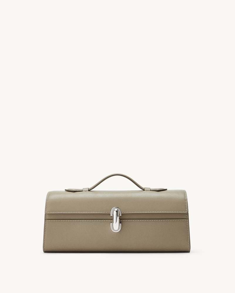 SAVETTE SLIM SYMMETRY POCHETTE SMOOTH CALF LEATHER bag