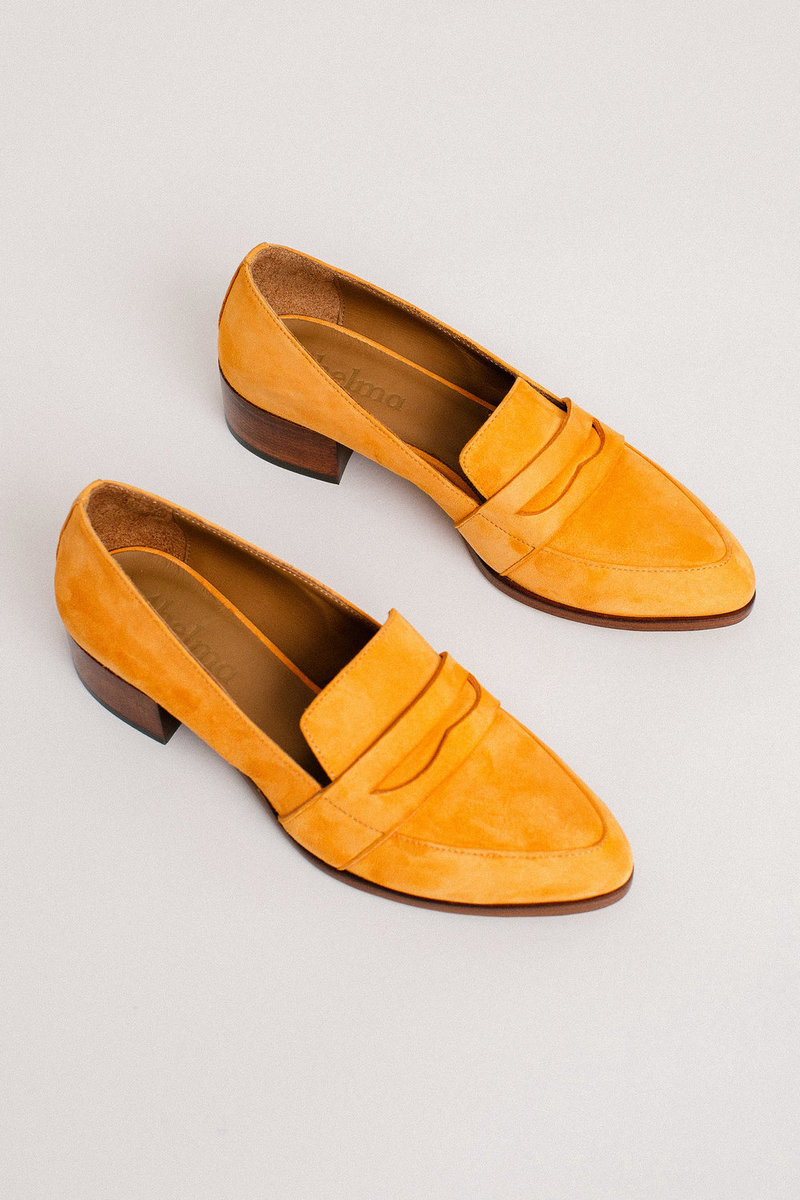 Thelma The Penny Loafer Tangelo Garmentory