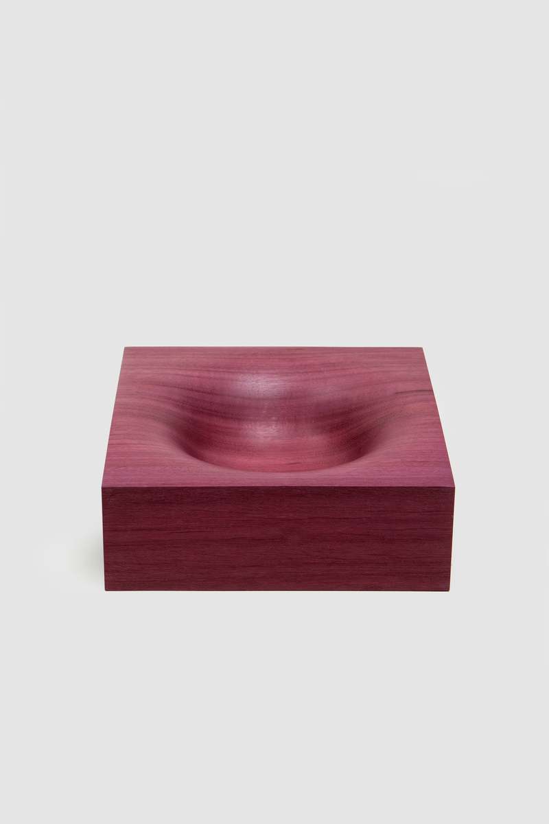 CRISTASEYA HANDTURNED VIDE POCHE クリスタセヤ CristaSeya Handturned Vide Poche - Beet Red | Garmentory
