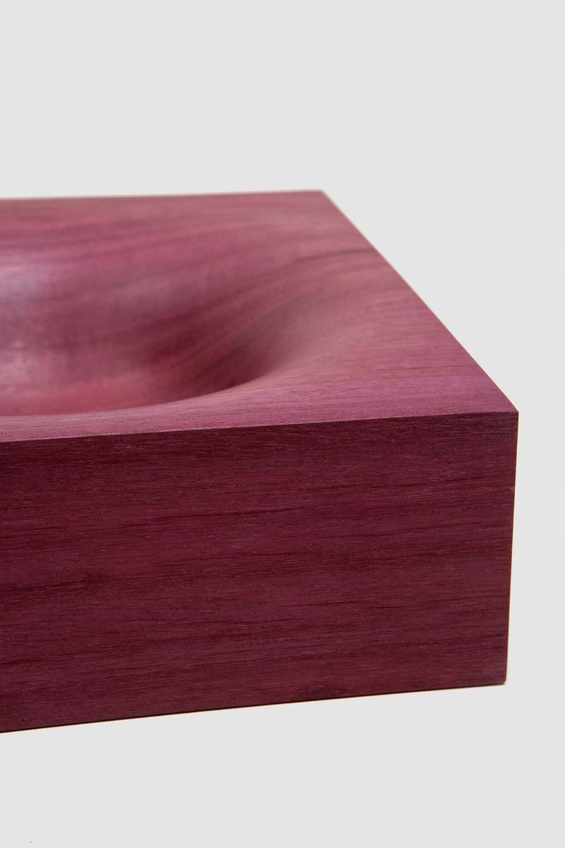 CRISTASEYA HANDTURNED VIDE POCHE クリスタセヤ CristaSeya Handturned Vide Poche - Beet Red | Garmentory