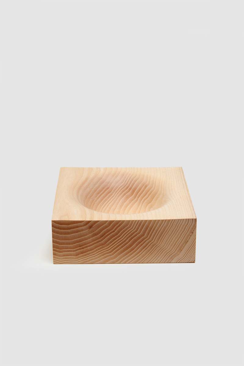 CristaSeya Handturned Vide Poche - Light Wood | Garmentory