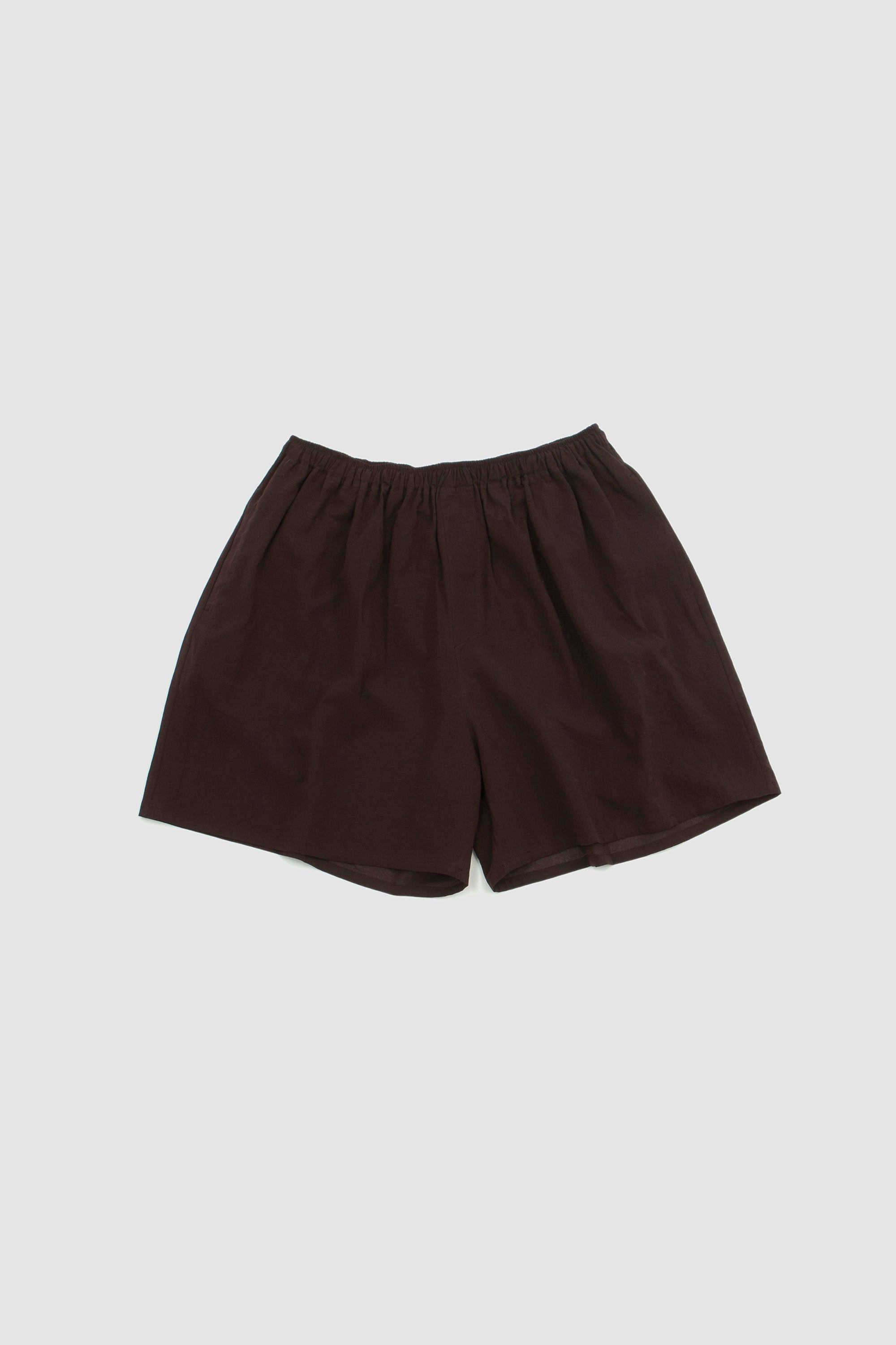 Cristaseya【MAXI BOXER】 Maxi-Boxer-Short-Dark-Brown-