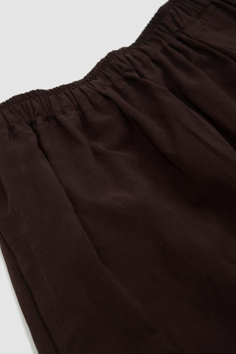 CristaSeya Maxi Boxer Short - Dark Brown | Garmentory