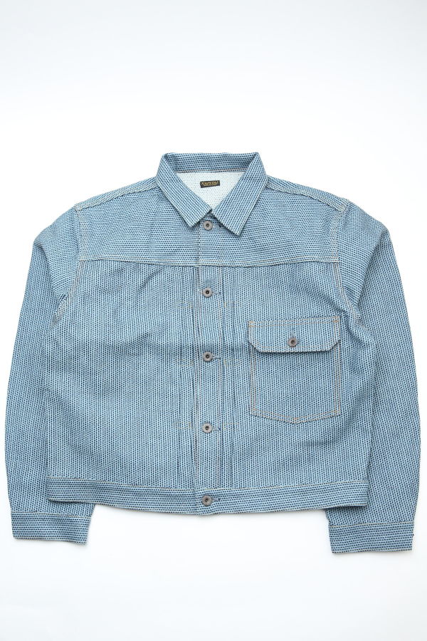 Kapital Century Denim 1st Jacket No.3-S+A - Blue