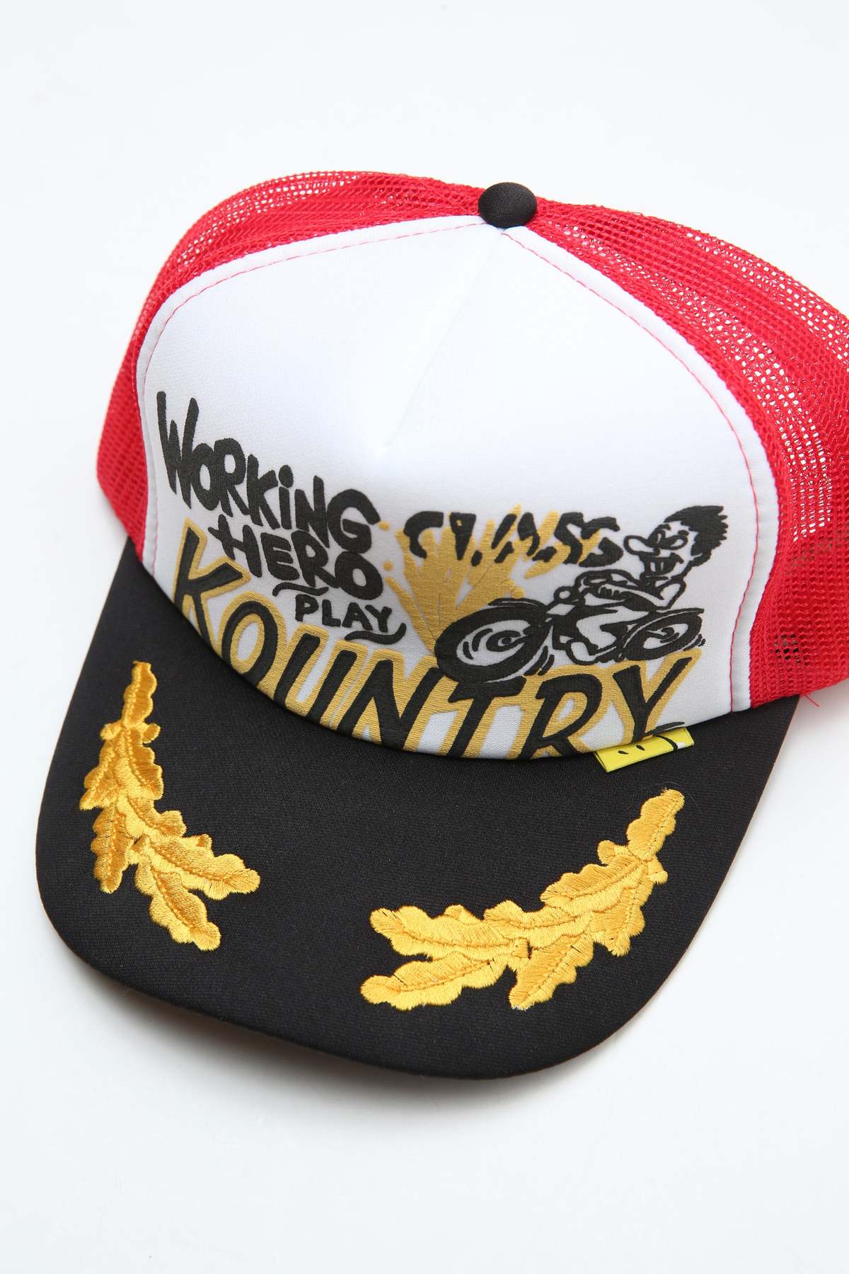 【KAPITAL】(LIMITED) KOUNTRY RACER TRUCK CAP BEIGE/BROWN kapitalKOUNTRYRACERTRUCKCAPBEX