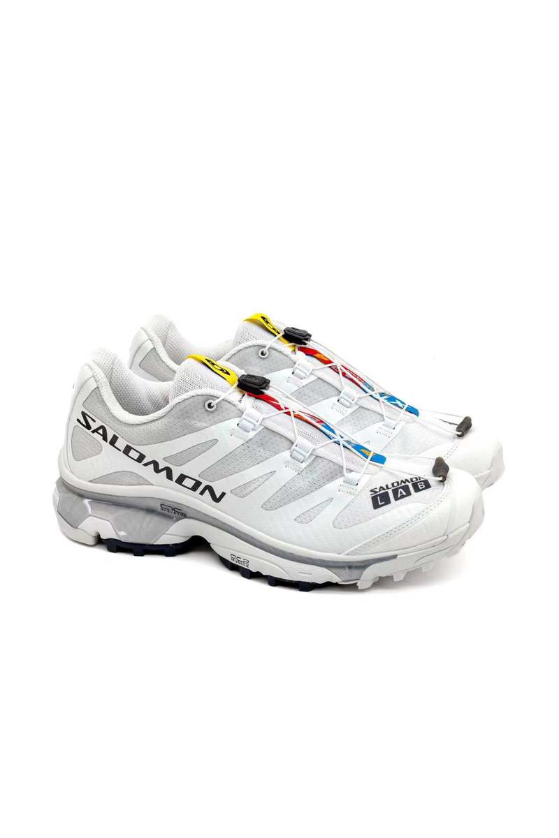 SALOMON XT 4 OG Shoes - White/Ebony/Lunar Rock | Garmentory