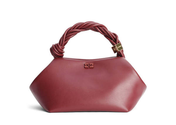 GANNI BOU BAG - Burgundy | Garmentory