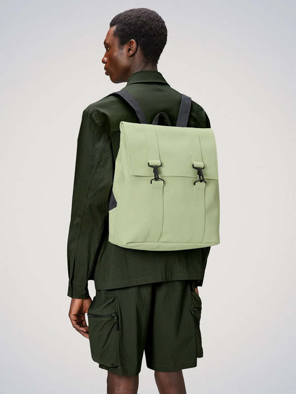 rains messenger backpack green Custom MSN Bag | Corporate Gifts brought to you by Rains Rains MSN Bag - Earth