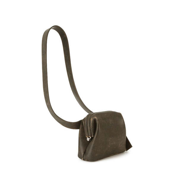 【OSOI】MINI BROT walnut brown Osoi Mini Brot Leather Shoulder Bag In Walnut Brown | ModeSens