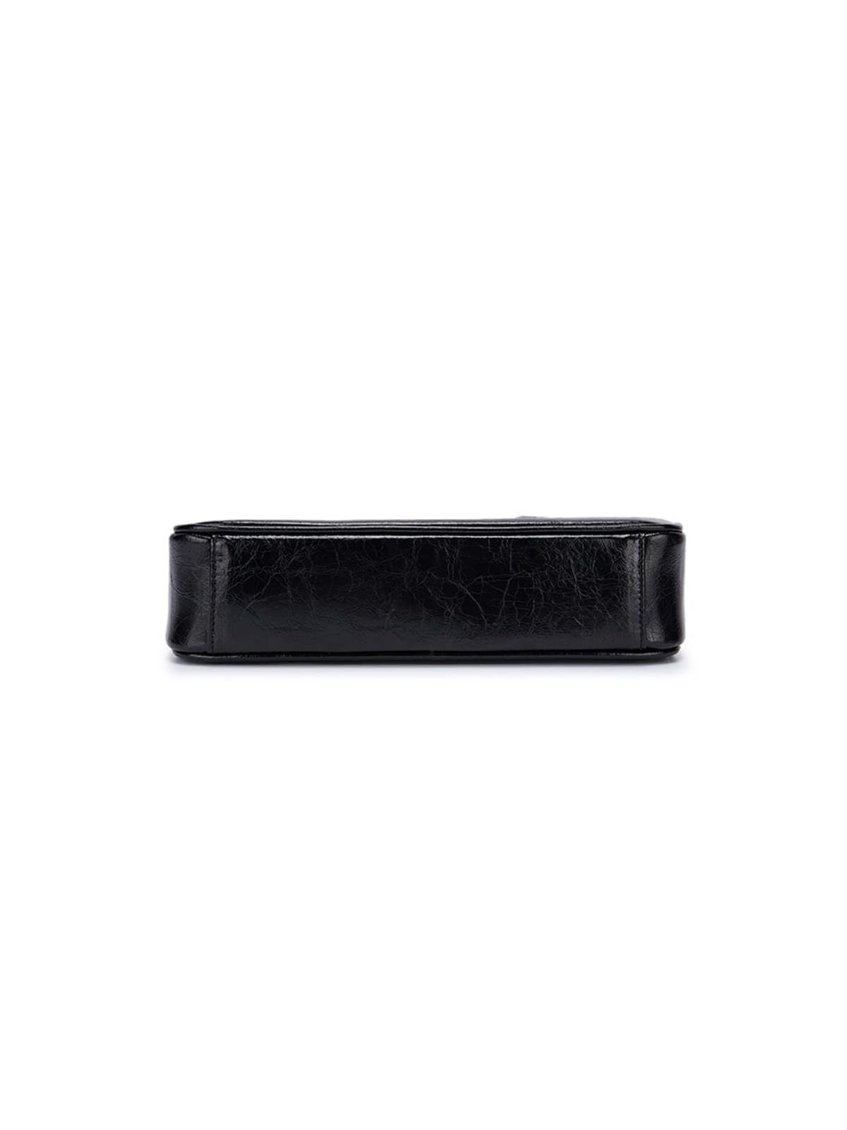 ★MARGE SHERWOOD★ HEART ZIPPER WALLET_SILVER LOGO_cracked_2 Margesherwood ] / ☆ HEART HALF ZIPPER WALLET /SILVER LOGO