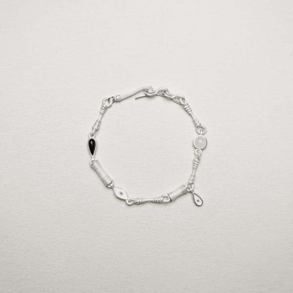OLIO E ACETO Spiral Bracelet - Matte White