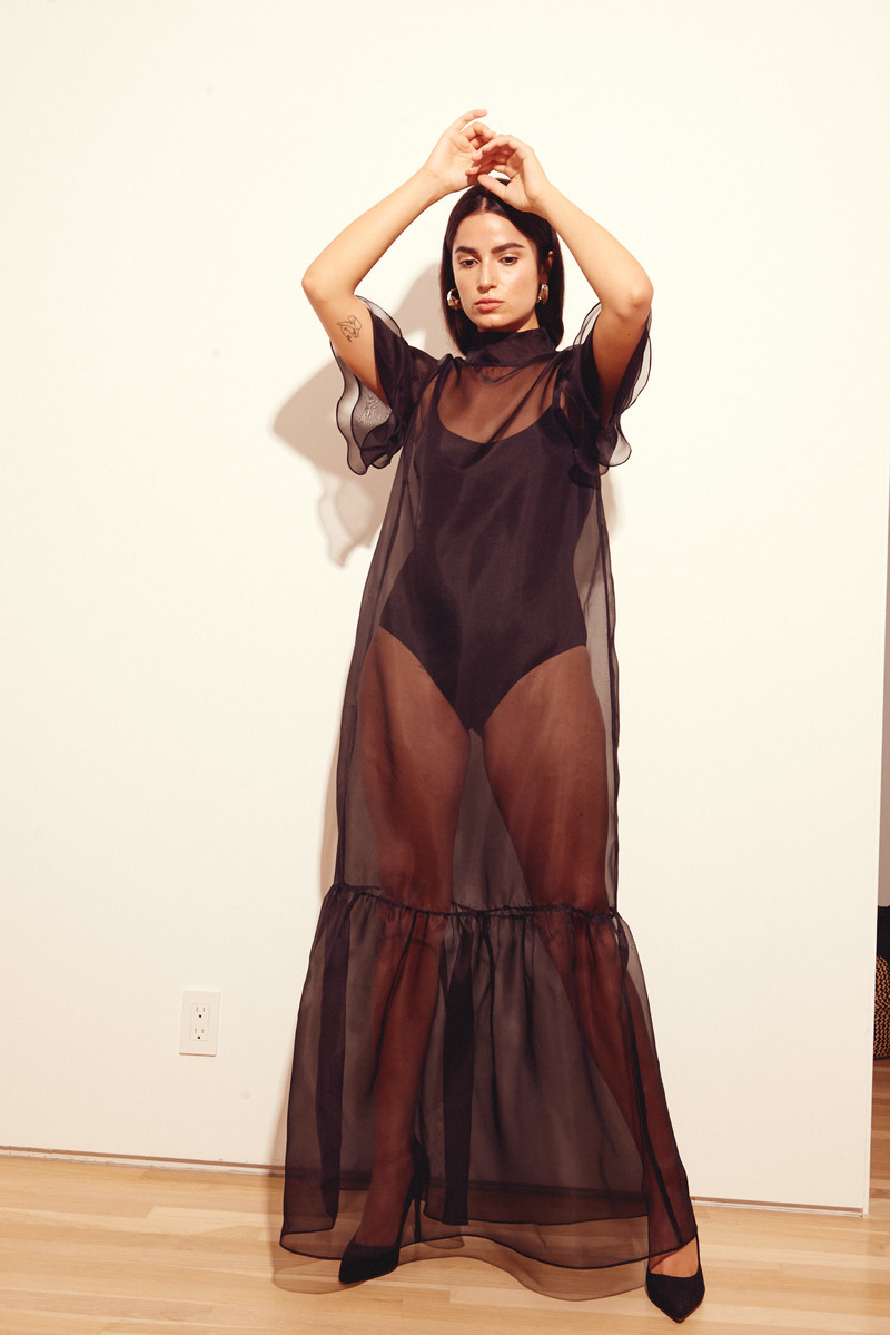 Kamperett Barre Organza Dress