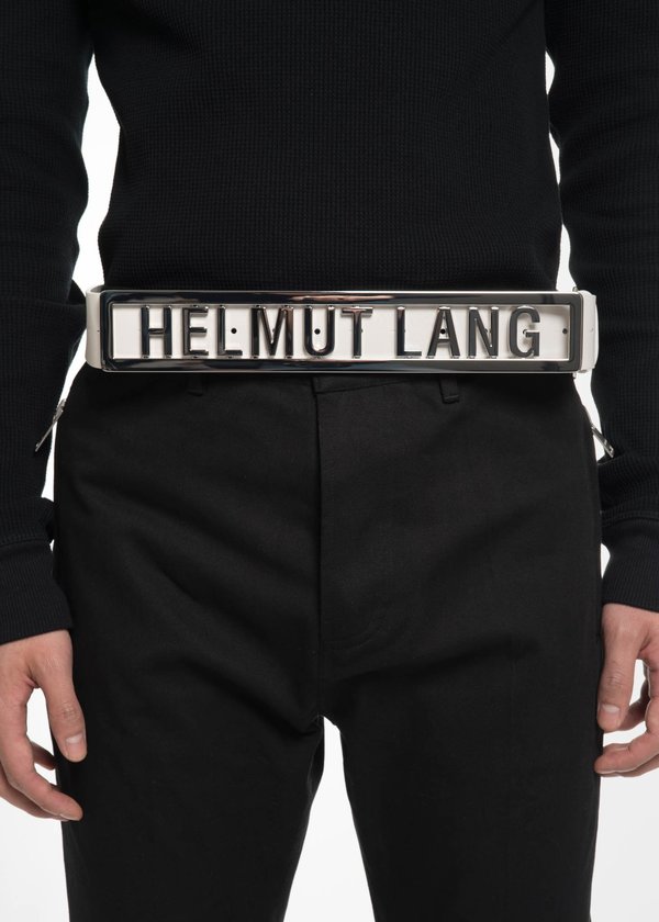 Helmut Lang Name Plate Belt | Garmentory