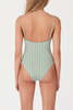 Myrtle Tie One Piece - Myrtle Pinstripe - Thumbnail 4