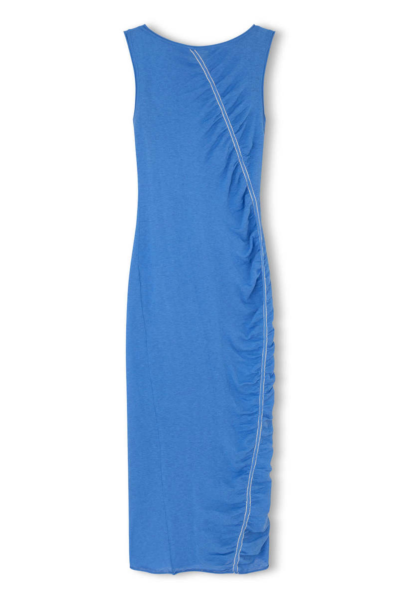 Zulu & Zephyr Contrast Knit Dress - Sky | Garmentory