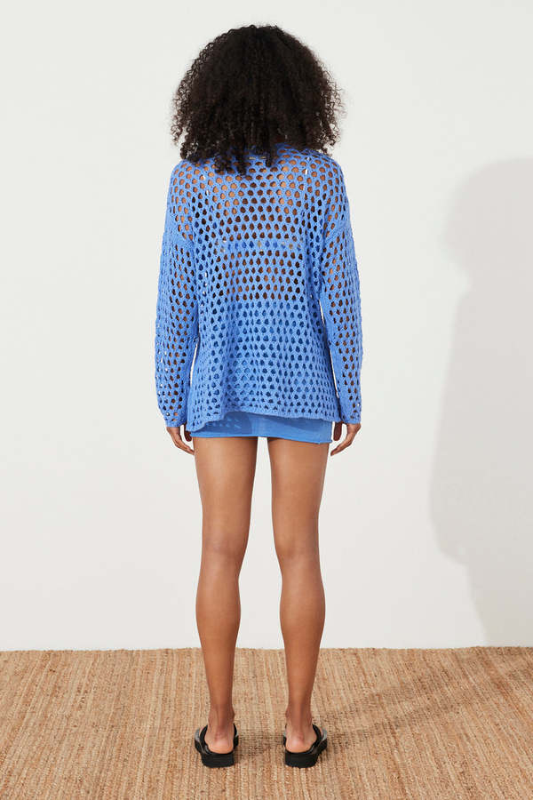 【新品未使用タグ付き】sugar DetailedKnitMiniDress sugarオリジナルカラー☆XSサイズあり【an/アン】ミックスツイード