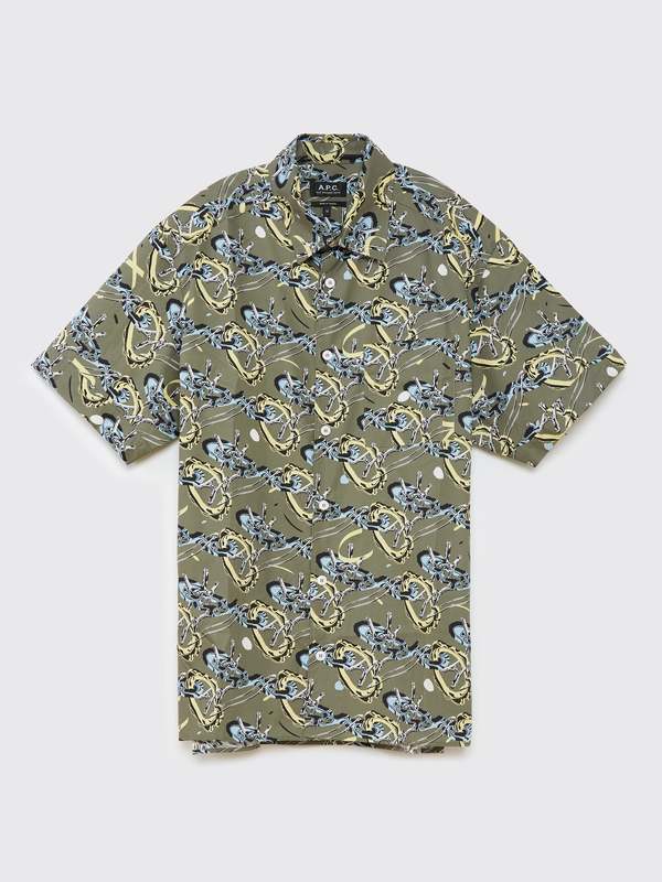 A.P.C. Chemisette Ross shirt - Green