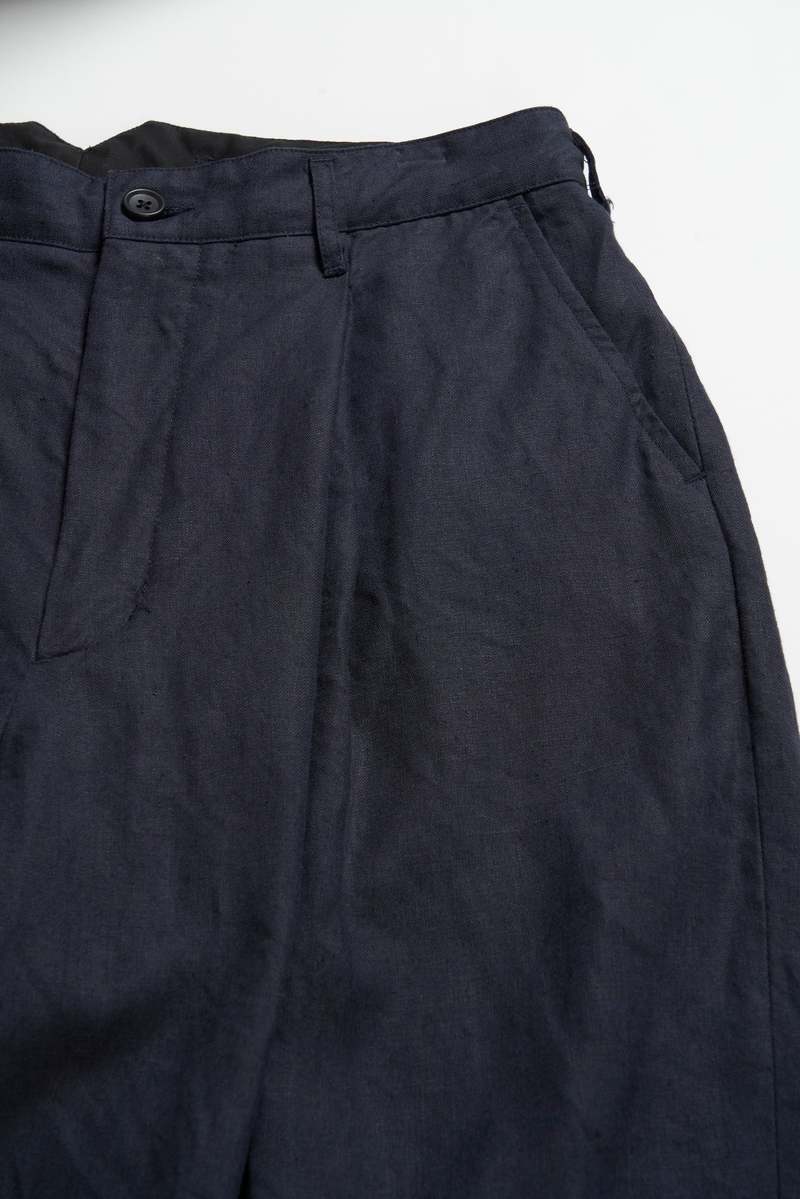 Engineered Garments WP Linen Twill Pant - Navy | Garmentory