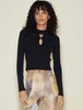 Find Me Now Tempo Knit Crop Top - Black - Thumbnail 3