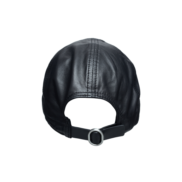 Jil Sander Leather Cap - Black | Garmentory