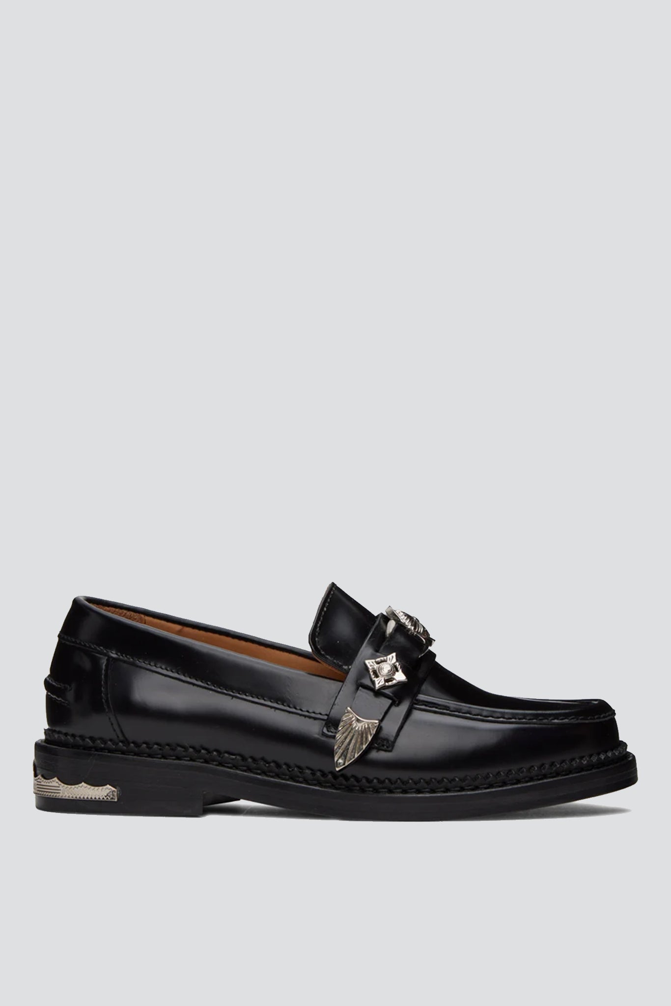 Toga Virilis Metal Loafer - Black | Garmentory