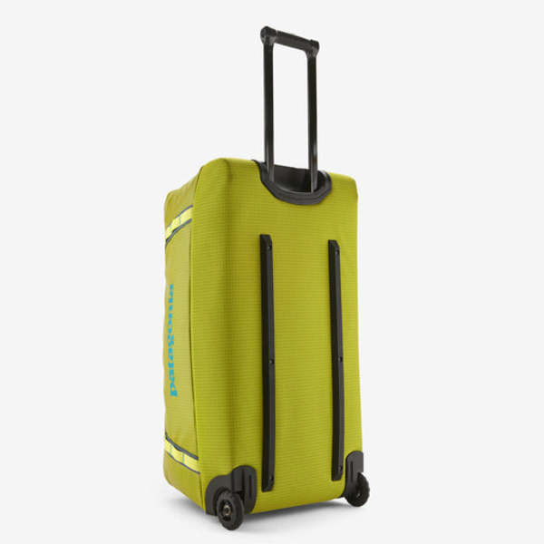 patagonia rolling duffel 100l Black Hole Wheeled Bag while compression straps in the main compartment help keep your belongings secure Patagonia Black Hole Wheeled Duffel