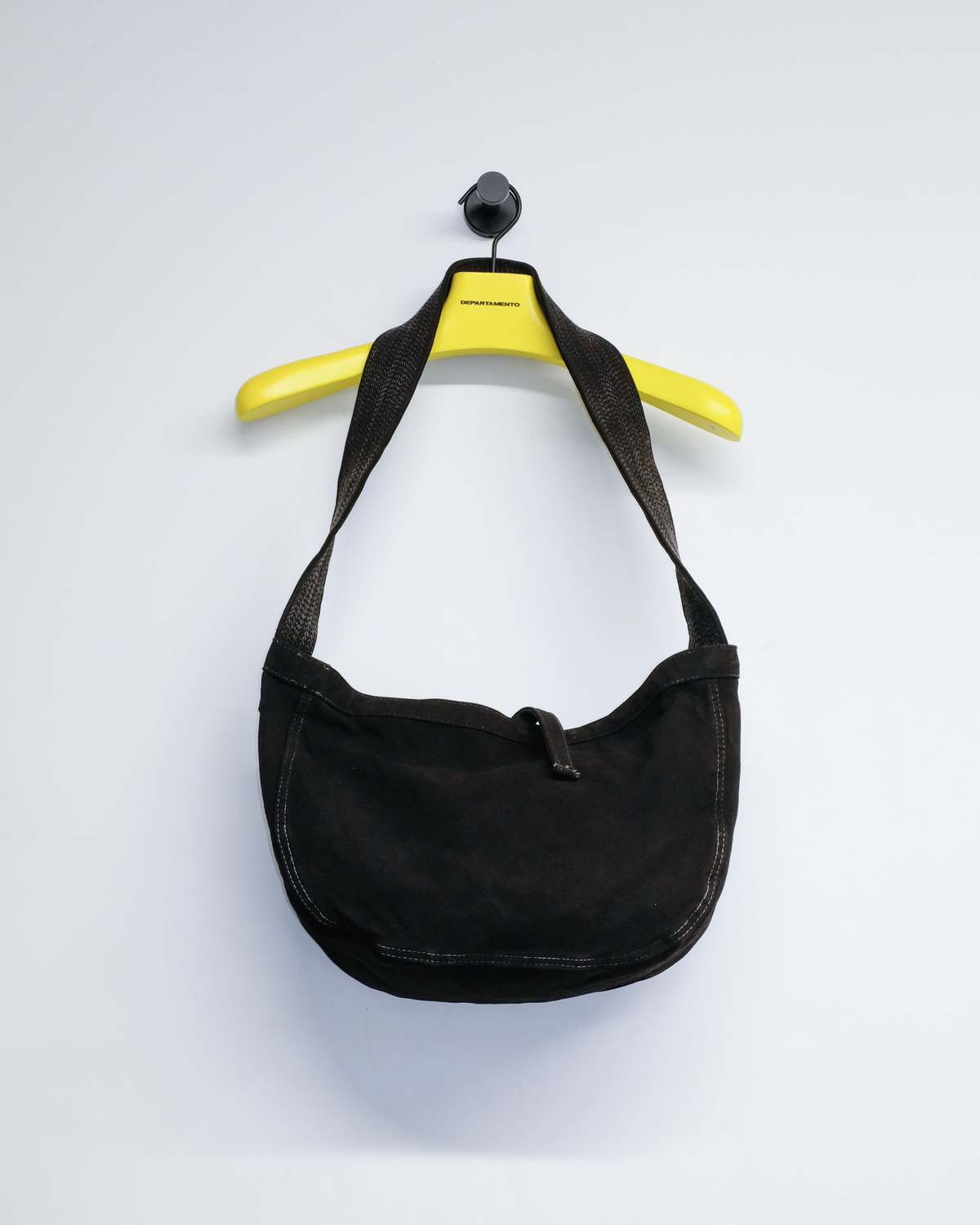 Taiga Takahashi Small Newsboy Bag - Mud Dyed Brown | Garmentory