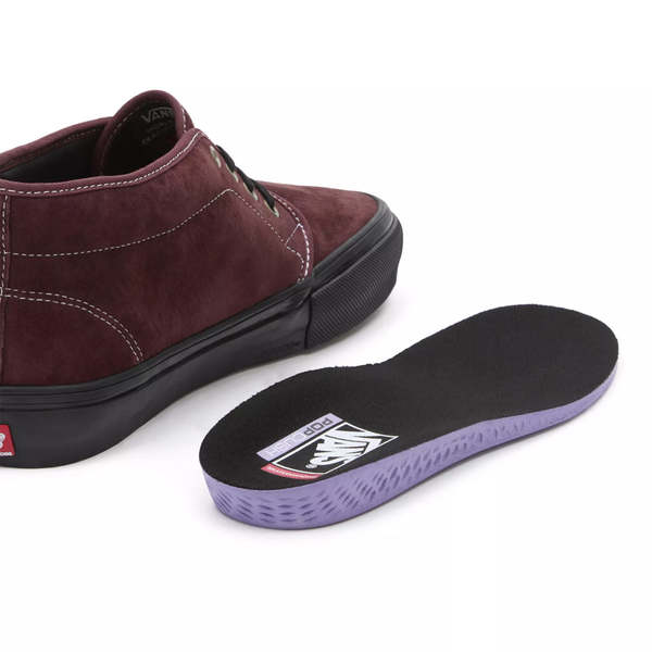 VANS Skate Chukka Boot - Dark Red/Black | Garmentory