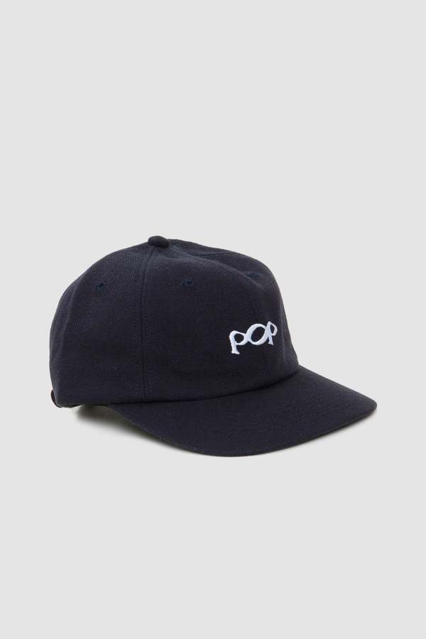 Pop Trading Company Bob Sixpanel Hat - Navy | Garmentory