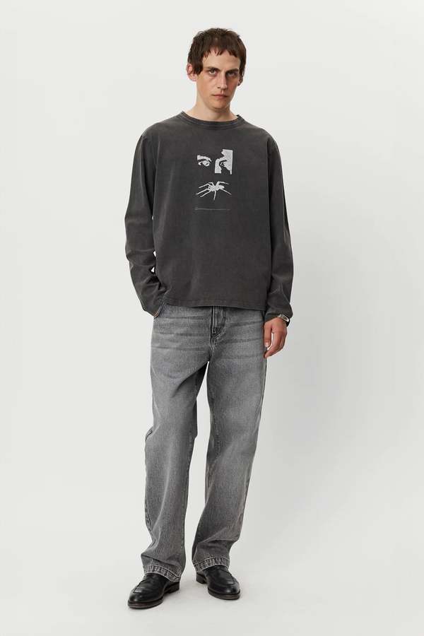 mfpen Meredith LS Tee - Washed Graphite | Garmentory