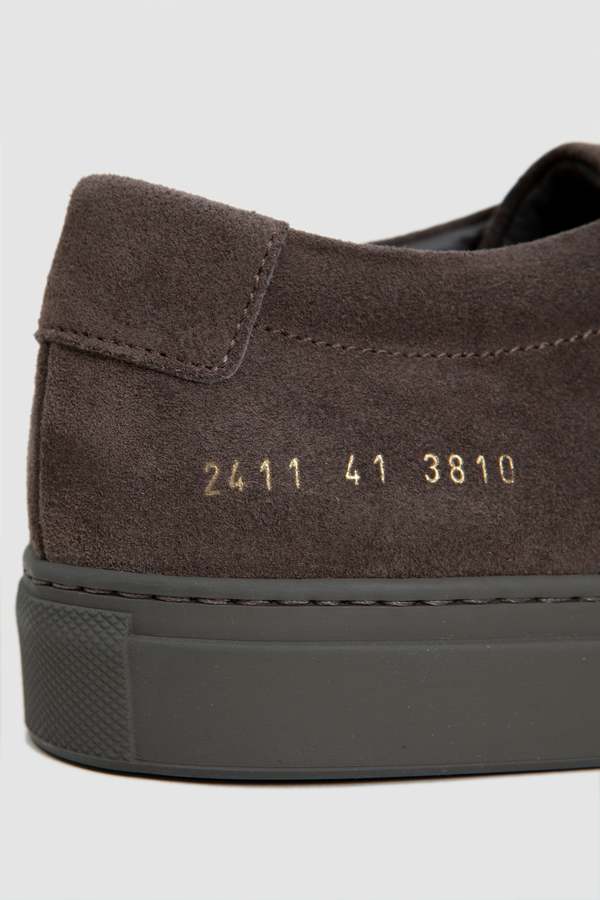 Common Projects Original Achilles Sneakers - Suede Clay Common Projects Original Achilles Sneakers - Suede Clay