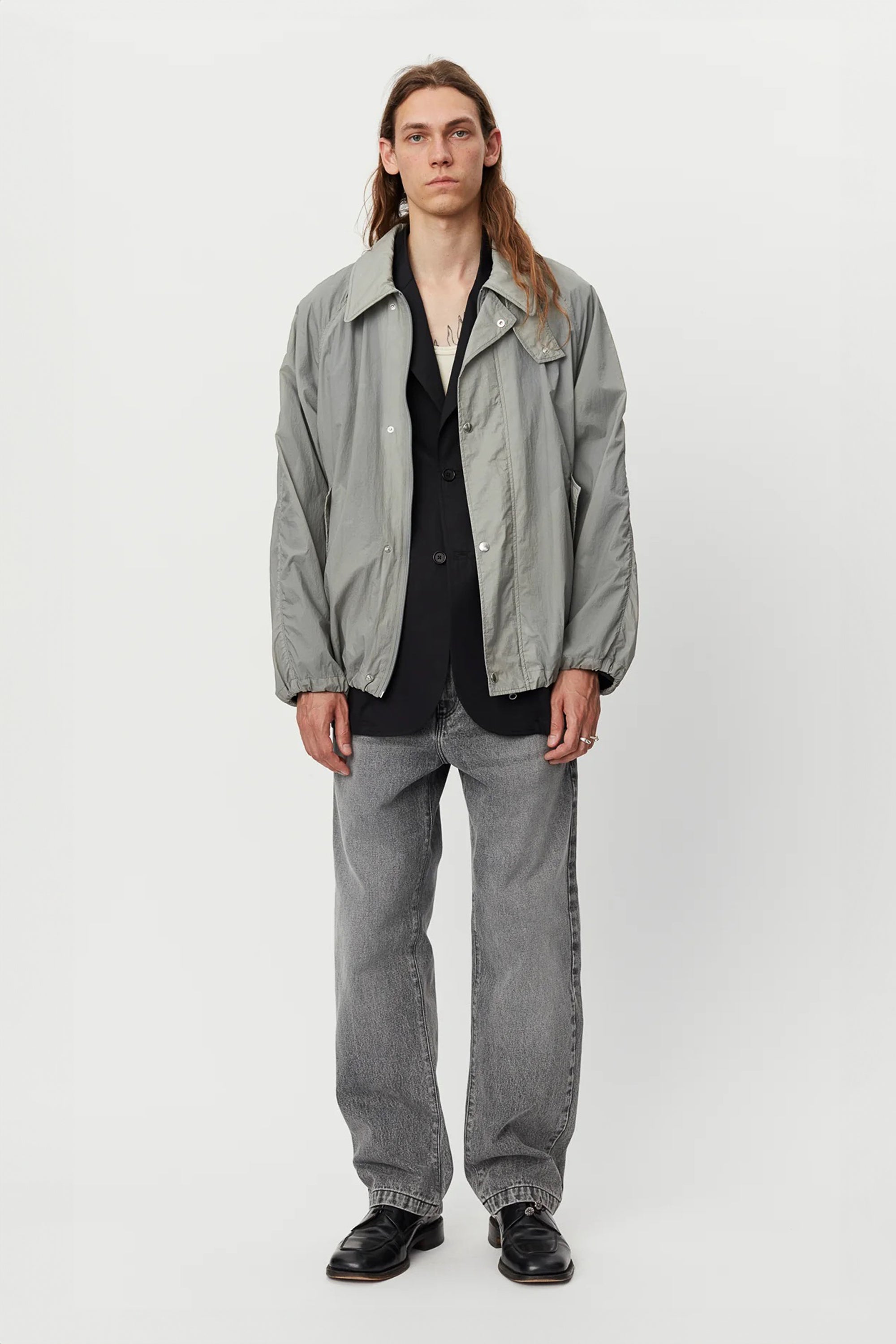 ジャケット・アウター 24SS mfpen PROVENANCE JACKET SSENSE Exclusive Gray Provenance Jacket by mfpen on Sale