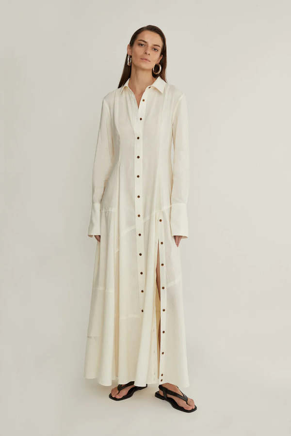 ivory ella dress Ella fitted mini dress ivory