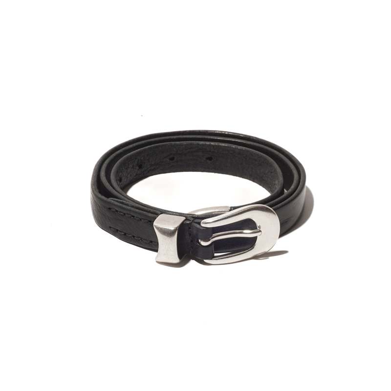 OUR LEGACY/BELT 2CM ブラック LEATHER 70 12728_87414edf79-a2258cdd_1-