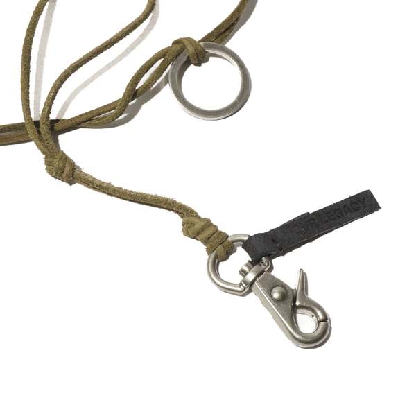 OUR LEGACY｜KEYRINGS/KEYCASES (LADON OLIVE LEATHER (A222 Our Legacy LEATHER LADON Key Chain - OLIVE | Garmentory