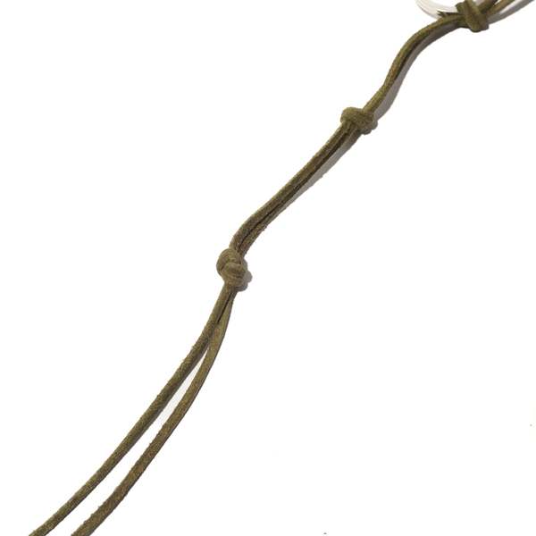 Our Legacy LEATHER LADON Key Chain - OLIVE | Garmentory