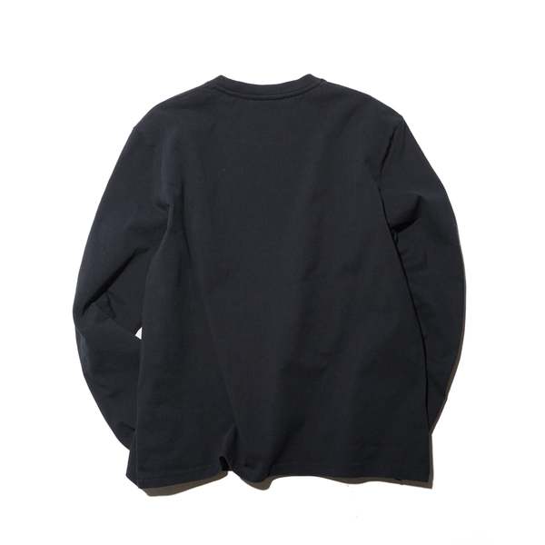 Our Legacy TOUR LILAC TASTE OF HANDS PRINT LONGSLEEVE - Black