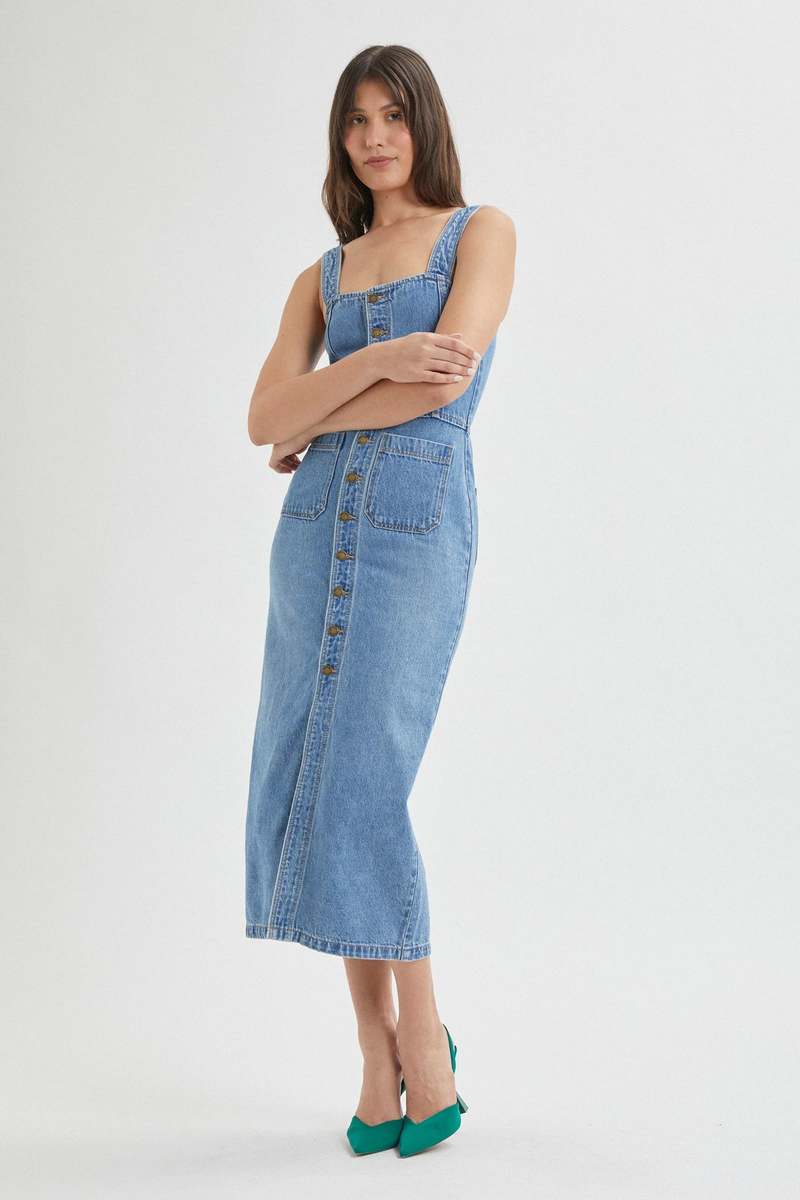 Rollas Sailor Dress Azure Garmentory