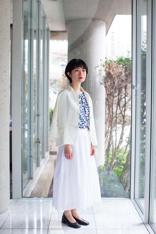 ジャケット・アウター [H+HANNOH WESSEL) WESSEL LINEN JACKET H+ Hannoh Wessel Silk Linen Vela Jacket - Natural | Garmentory