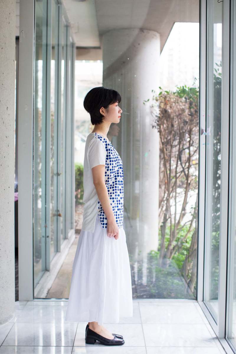 H+ Hannoh Wessel Clesia Print Shirt - Blue Dots