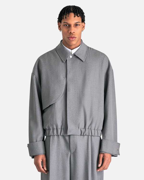 Jacquemus The Salti Jacket ​ - Grey | Garmentory