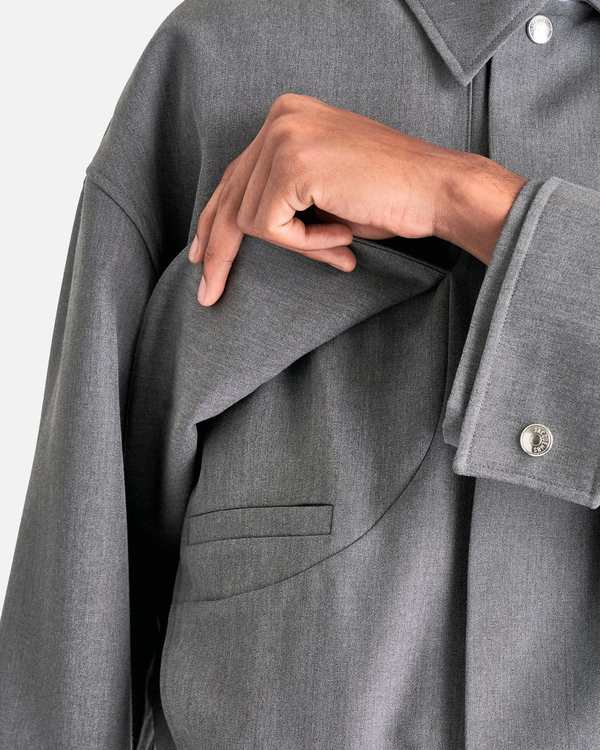 Jacquemus The Salti Jacket ​ - Grey | Garmentory