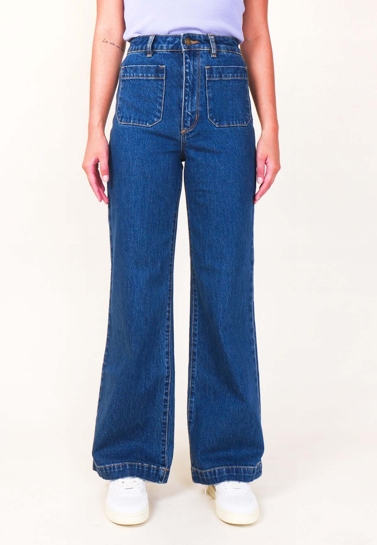 Rollas Sailor Jeans Long - Eco Ruby Blue - Image 3 of 12