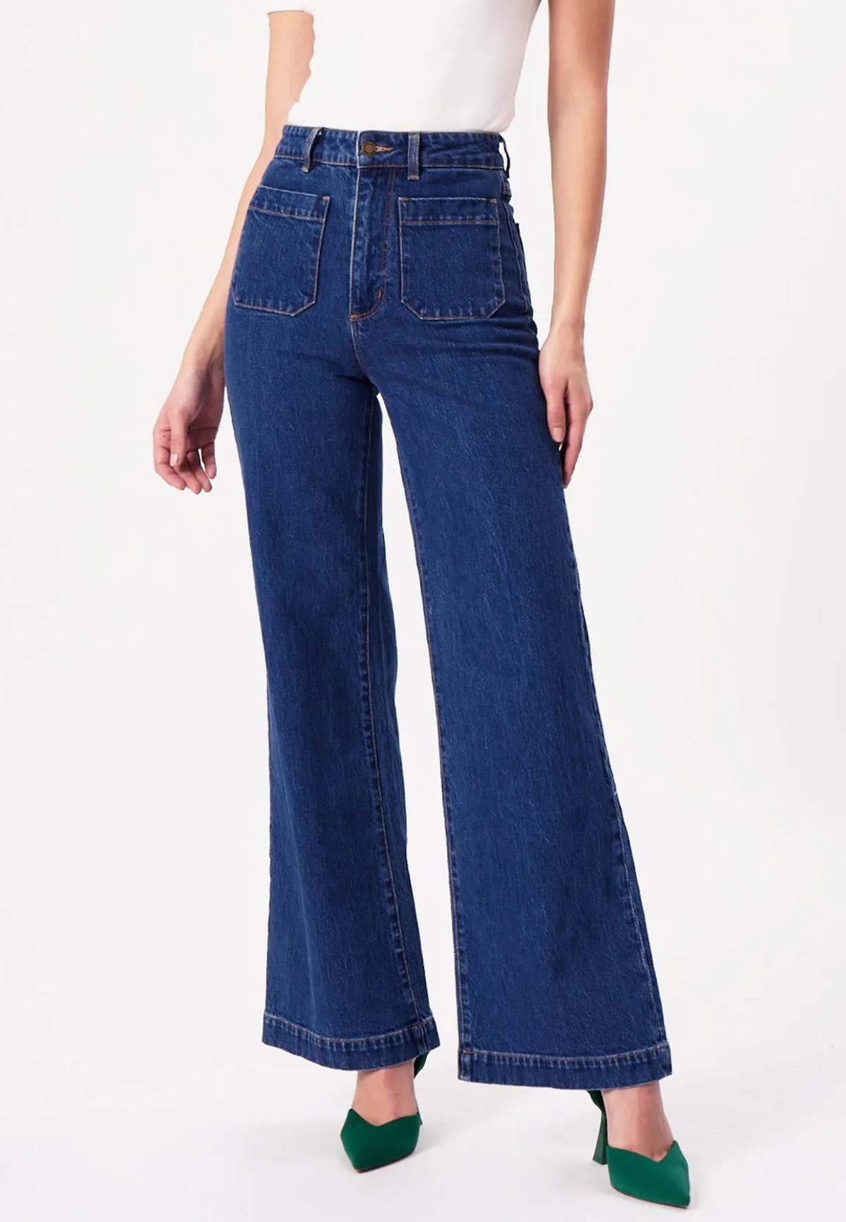 Rollas Sailor Jeans Long - Eco Ruby Blue - Image 6 of 12
